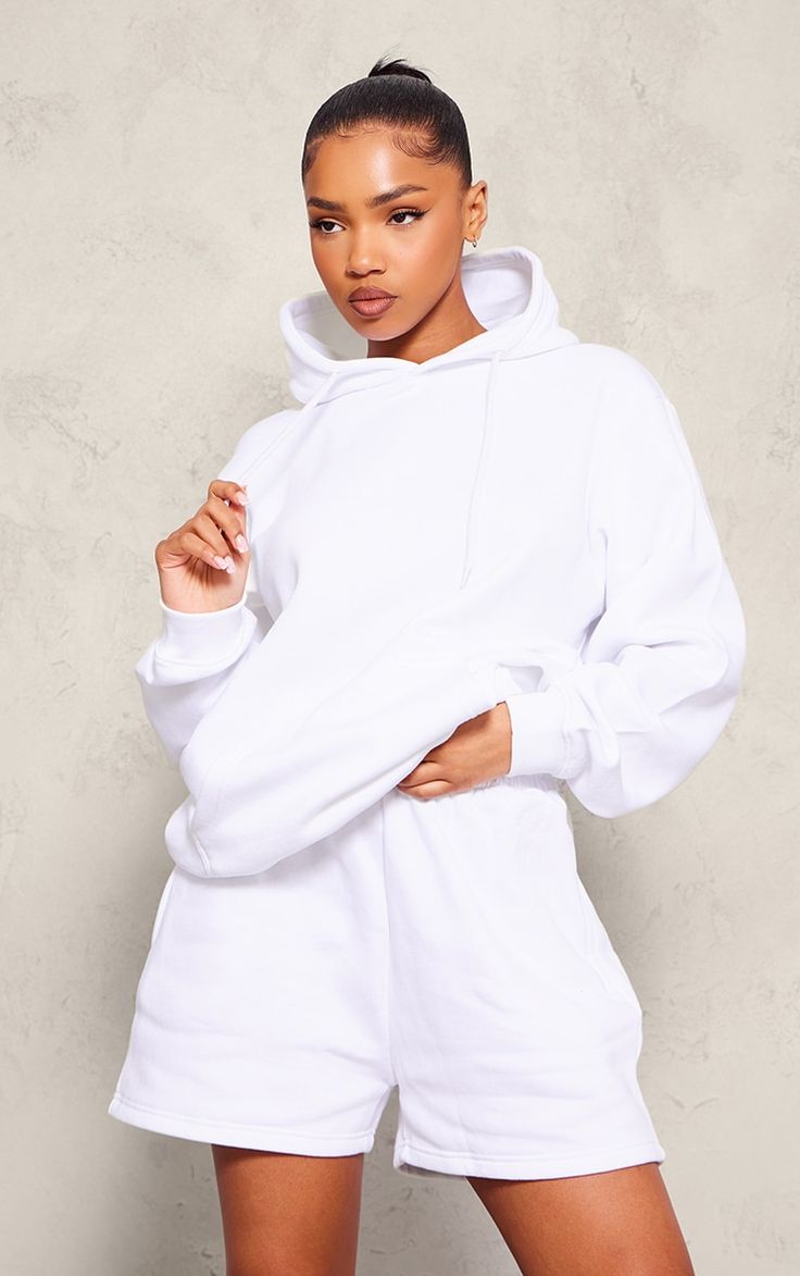 White Pullover Hoodie